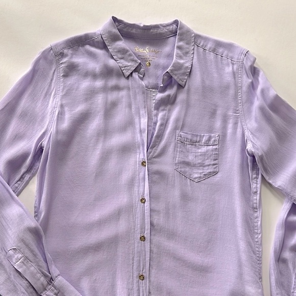 Lilly Pulitzer Button Down Blouse - Picture 2 of 4